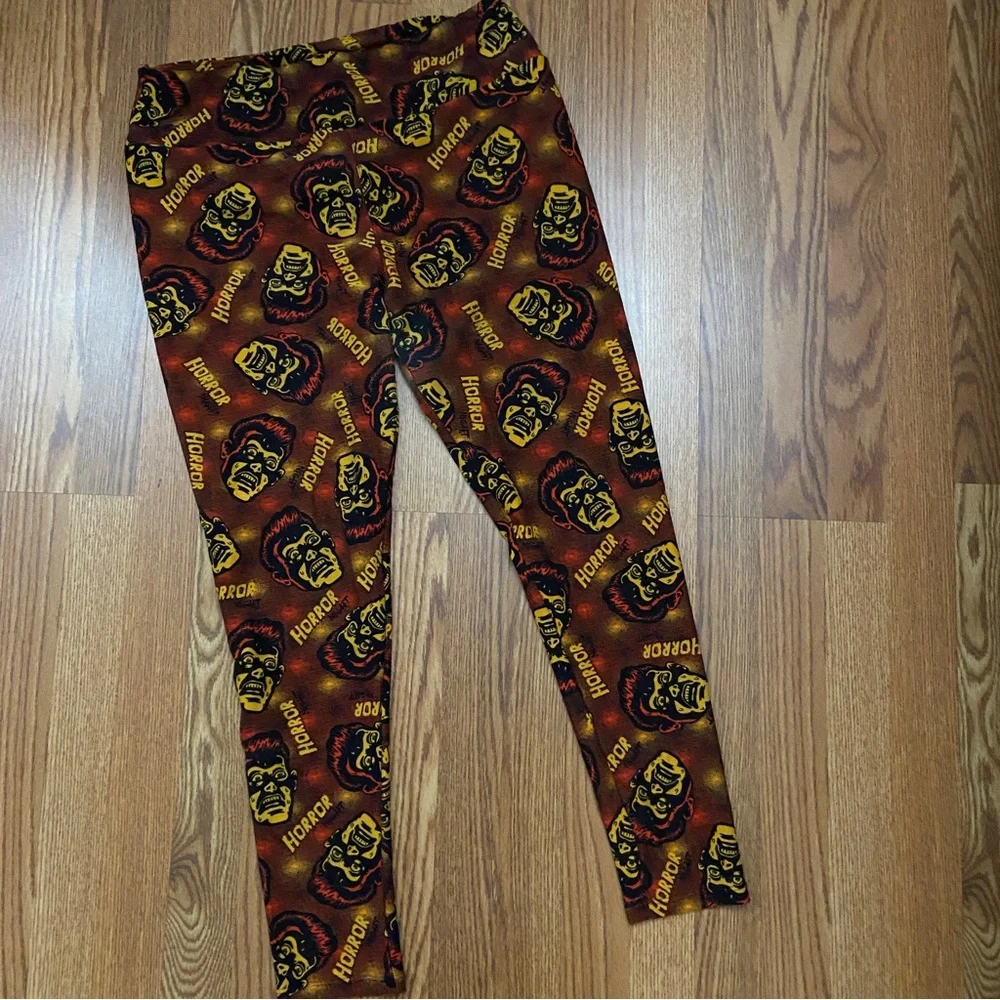 LulaRoe HORROR leggings - Picture 2 of 3